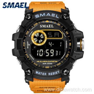 SMAEL Military Digital Watches Men Alarm Waterproof Watch